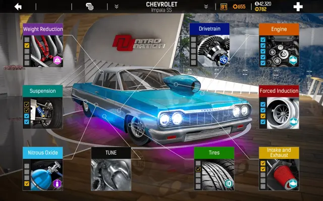 Nitro Nation android App screenshot 2